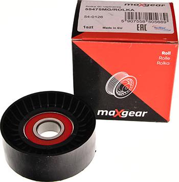 Maxgear 54-0126 - Rolka kierunkowa / prowadząca, pasek klinowy zębaty www.parts5.com