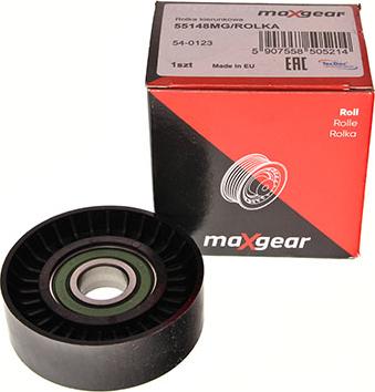 Maxgear 54-0123 - Saptırma / Kılavuz makarası, Kanallı V-kayışı www.parts5.com