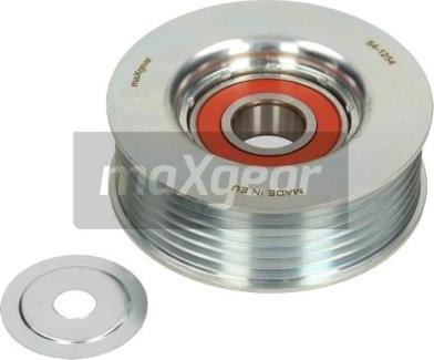 Maxgear 54-1254 - Deflection / Guide Pulley, v-ribbed belt www.parts5.com