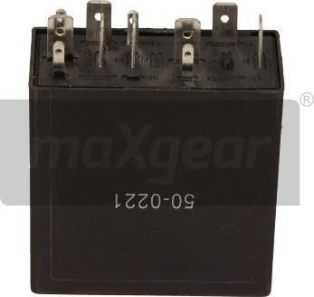 Maxgear 50-0221 - Relay, wipe / wash interval parts5.com