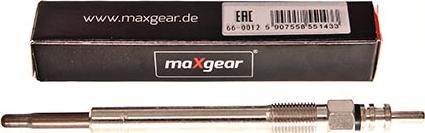 Maxgear 66-0036 - Подгревна свещ www.parts5.com