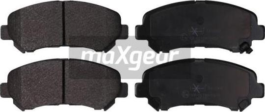 Maxgear 19-0905 - Тормозные колодки, дисковые, комплект www.parts5.com