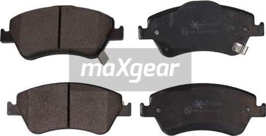 Maxgear 19-0901 - Kit de plaquettes de frein, frein à disque www.parts5.com