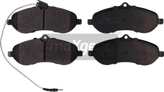 Maxgear 19-0908 - Sada brzdových destiček, kotoučová brzda parts5.com