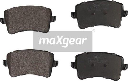 Maxgear 19-0907 - Тормозные колодки, дисковые, комплект www.parts5.com