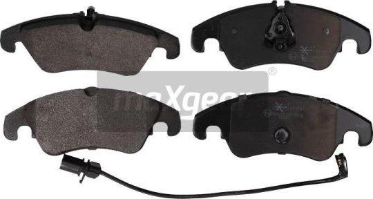 Maxgear 19-0911 - Sada brzdových destiček, kotoučová brzda www.parts5.com