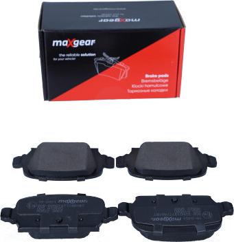 Maxgear 19-0451 - Brake Pad Set, disc brake www.parts5.com