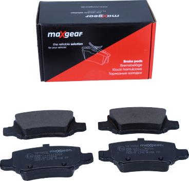 Maxgear 19-0452 - Komplet zavornih oblog, ploscne (kolutne) zavore www.parts5.com