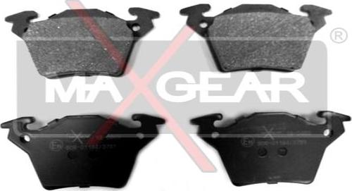 Maxgear 19-0469 - Juego de pastillas de freno parts5.com