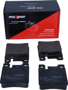 Maxgear 19-0404 - Fékbetétkészlet, tárcsafék www.parts5.com