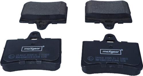 Maxgear 19-0418 - Set placute frana,frana disc www.parts5.com