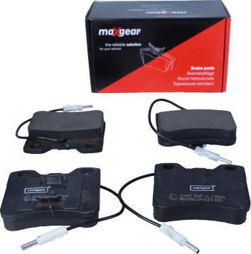 Maxgear 19-0417 - Brake Pad Set, disc brake www.parts5.com