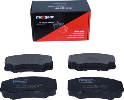 Maxgear 19-0485 - Комплект спирачно феродо, дискови спирачки www.parts5.com