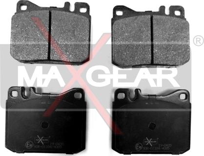 Maxgear 19-0435 - Juego de pastillas de freno www.parts5.com