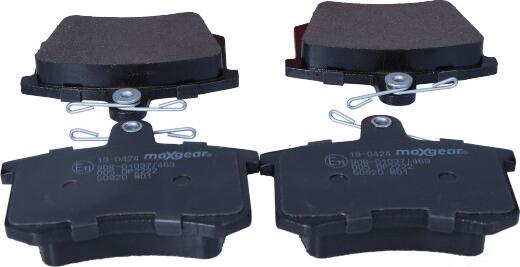 Maxgear 19-0424 - Brake Pad Set, disc brake parts5.com