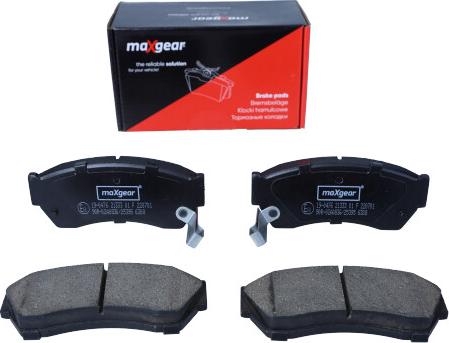 Maxgear 19-0476 - Тормозные колодки, дисковые, комплект www.parts5.com