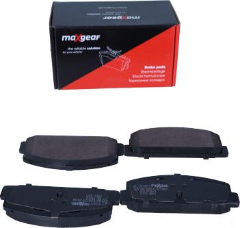 Maxgear 19-0477 - Brake Pad Set, disc brake www.parts5.com