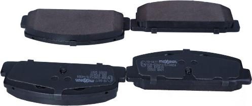 Maxgear 19-0477 - Brake Pad Set, disc brake www.parts5.com