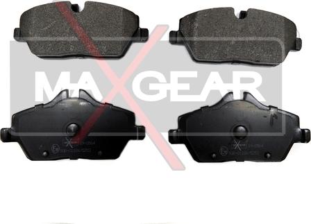 Maxgear 19-0564 - Тормозные колодки, дисковые, комплект www.parts5.com