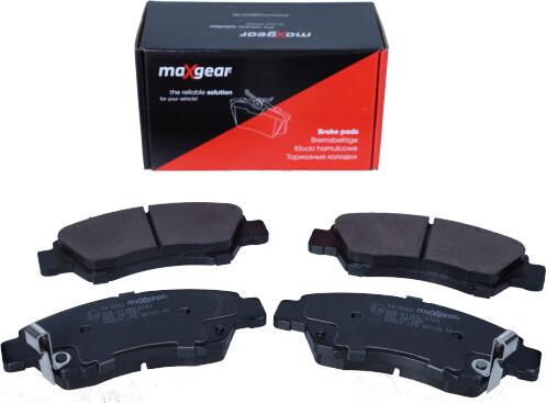 Maxgear 19-0562 - Fékbetétkészlet, tárcsafék www.parts5.com