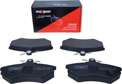 Maxgear 19-0504 - Brake Pad Set, disc brake www.parts5.com