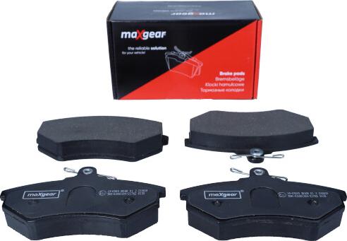 Maxgear 19-0505 - Kit de plaquettes de frein, frein à disque www.parts5.com