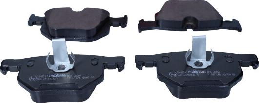 Maxgear 19-0511 - Brake Pad Set, disc brake www.parts5.com