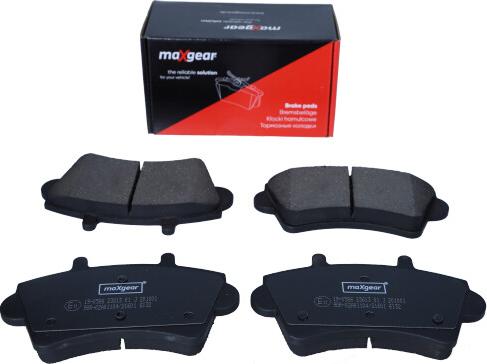 Maxgear 19-0586 - Juego de pastillas de freno www.parts5.com