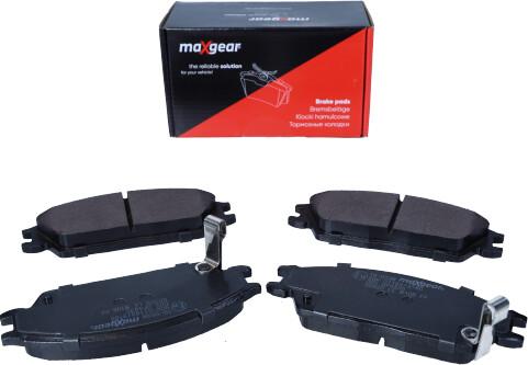 Maxgear 19-0538 - Brake Pad Set, disc brake www.parts5.com