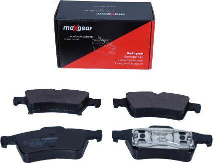 Maxgear 19-0524 - Тормозные колодки, дисковые, комплект www.parts5.com