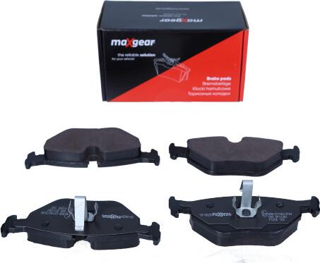 Maxgear 19-0526 - Тормозные колодки, дисковые, комплект www.parts5.com