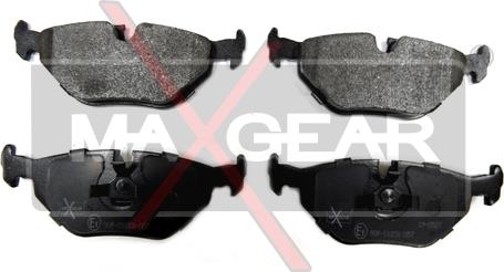 Maxgear 19-0527 - Sada brzdových platničiek kotúčovej brzdy www.parts5.com