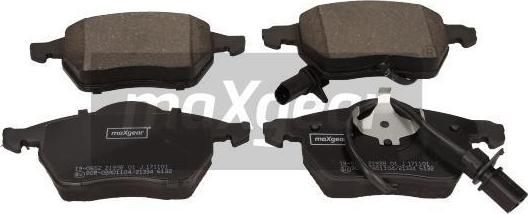 Maxgear 19-0652 - Juego de pastillas de freno www.parts5.com