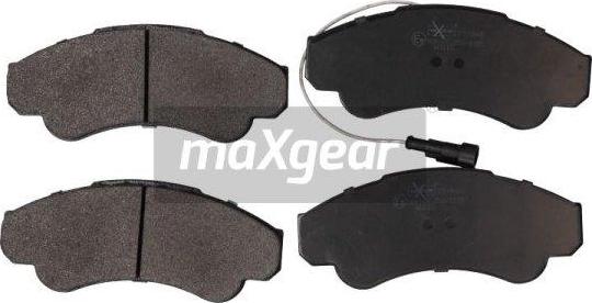 Maxgear 19-0668 - Тормозные колодки, дисковые, комплект www.parts5.com