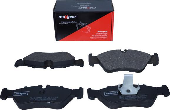 Maxgear 19-0662 - Σετ τακάκια, δισκόφρενα www.parts5.com