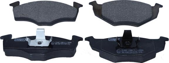 Maxgear 19-0607 - Brake Pad Set, disc brake parts5.com