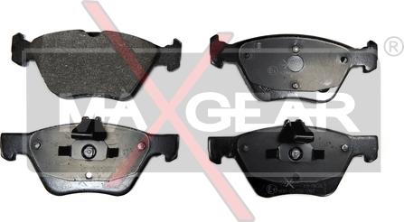 Maxgear 19-0631 - Fékbetétkészlet, tárcsafék www.parts5.com