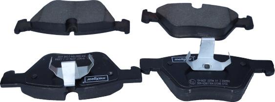 Maxgear 19-0637 - Brake Pad Set, disc brake parts5.com