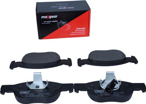 Maxgear 19-0626 - Juego de pastillas de freno www.parts5.com