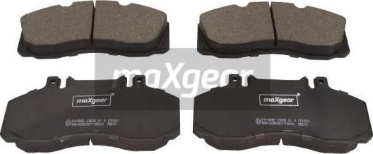 Maxgear 19-0895 - Komplet zavornih oblog, ploscne (kolutne) zavore www.parts5.com