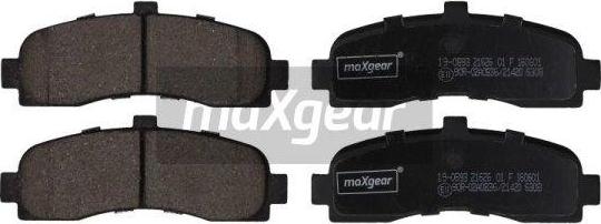 Maxgear 19-0893 - Jarrupala, levyjarru www.parts5.com