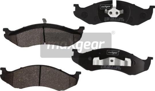 Maxgear 19-0884 - Juego de pastillas de freno parts5.com