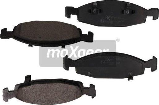 Maxgear 19-0886 - Комплект спирачно феродо, дискови спирачки parts5.com