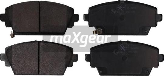 Maxgear 19-0879 - Zestaw klocków hamulcowych, hamulce tarczowe www.parts5.com