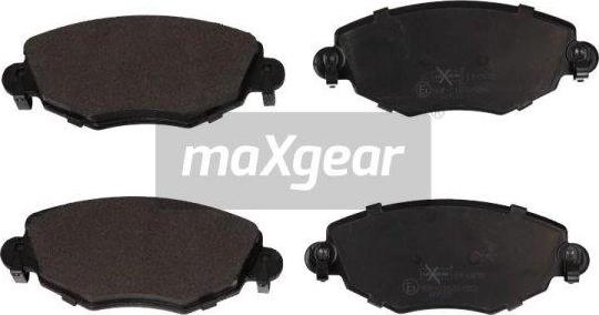 Maxgear 19-0876 - Brake Pad Set, disc brake www.parts5.com