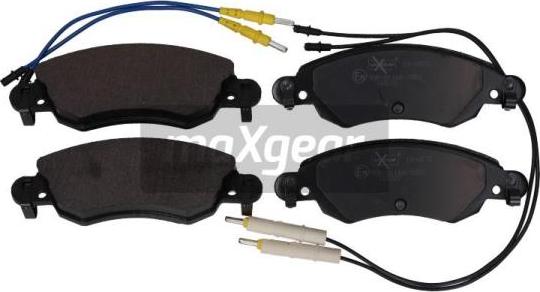 Maxgear 19-0872 - Brake Pad Set, disc brake www.parts5.com