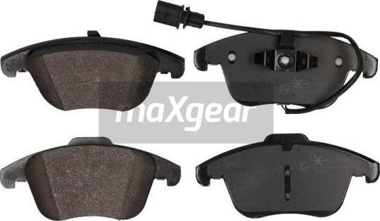 Maxgear 19-1996 - Brake Pad Set, disc brake parts5.com