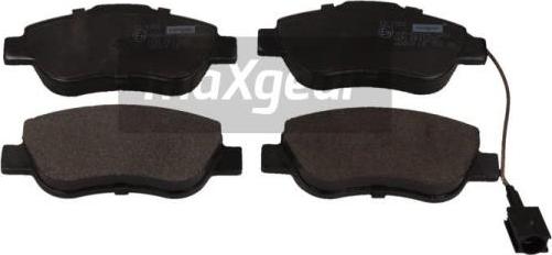 Maxgear 19-1981 - Тормозные колодки, дисковые, комплект www.parts5.com