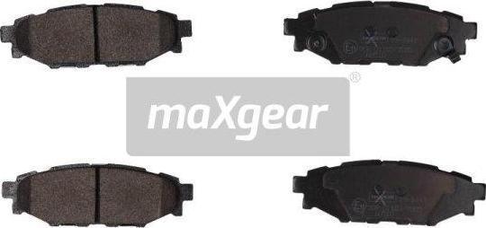 Maxgear 19-1447 - Bremsbelagsatz, Scheibenbremse www.parts5.com