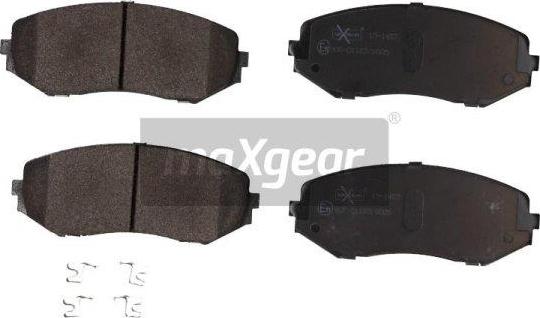 Maxgear 19-1457 - Тормозные колодки, дисковые, комплект www.parts5.com